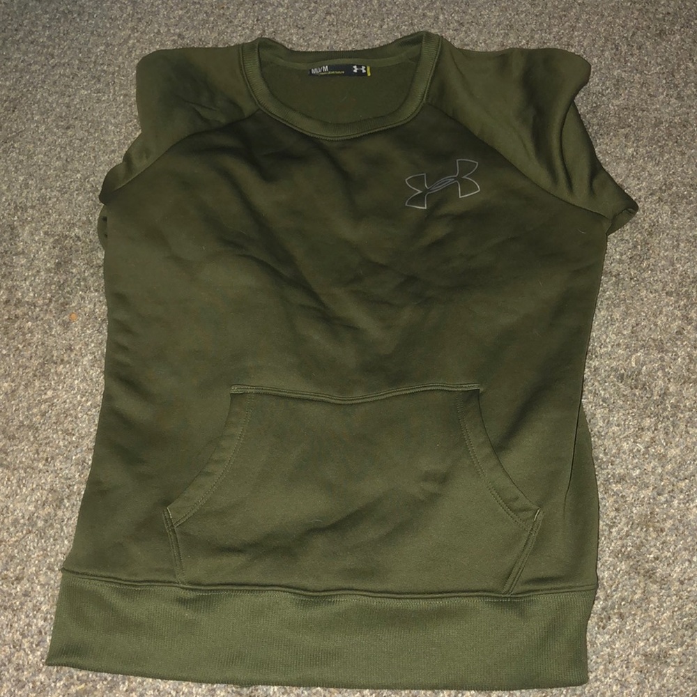 under armour fleece crew neck
